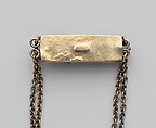 Necklace, Frank Gardner Hale (1876–1945), 18kt yellow gold, silver, peridots, amethysts, tourmalines, sapphires, and pearls., American