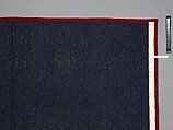 Quilt, Diamond in the Square pattern, Amish maker, Wool and cotton, American