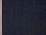 Quilt, Diamond in the Square pattern, Amish maker, Wool and cotton, American