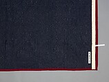Quilt, Diamond in the Square pattern, Amish maker, Wool and cotton, American