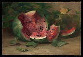 Untitled (Cracked Watermelon), Charles Ethan Porter  American, Oil on canvas, American