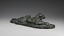 Snarling Jaguar, Arthur Putnam (American, Waveland, Mississippi 1873–1930 Ville d'Avray), Bronze, American