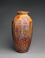 Vase, Middle Lane Pottery of Theophilus A. Brouwer (1894–1902), Earthenware, American