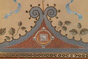 Frieze and ceiling, Virgilio Tojetti (Italian, Rome 1849–1901 New York), Oil on canvas, American