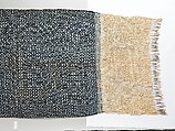 Shawl, Silk, cotton, Peruvian