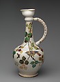 Ewer, Faience Manufacturing Company (American, Greenpoint, New York, 1881–1892), Earthenware, American
