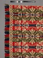 Coverlet, Leonard Metz (1810–ca. 1885), Wool and cotton, American
