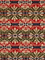 Coverlet, Leonard Metz (1810–ca. 1885), Wool and cotton, American
