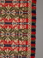 Coverlet, Leonard Metz (1810–ca. 1885), Wool and cotton, American