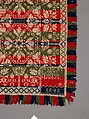 Coverlet, Leonard Metz (1810–ca. 1885), Wool and cotton, American