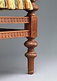 Armchair, Pottier and Stymus Manufacturing Company (active ca. 1858–1918/19), Black walnut, original and reproduction upholstery, American