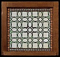 Stained Glass Window, McKim, Mead and White  American, Leaded colored glass, pine, American