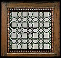 Stained Glass Window, McKim, Mead and White  American, Leaded colored glass, pine, American