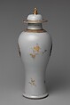 Covered Vase, Porcelain, Chinese