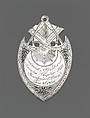Masonic Medal, Possibly engraved by C. Foote, Silver, American