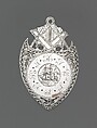 Masonic Medal, Possibly engraved by C. Foote, Silver, American