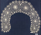 Lace collar, Embroidered net, Paraguayan