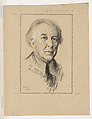 Frank Lloyd Wright, Samuel Johnson Woolf  American, Charcoal and white chalk on paper, American