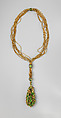 Sautoir, Marcus and Co. (American, New York, 1892–1942), Gold, opal, and enamel, American
