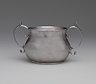 Two-Handled Cup, Jeremiah Dummer (American, 1645–1718), Silver, American