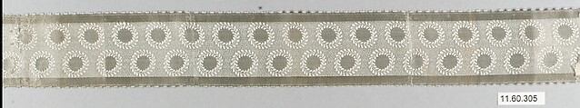 Ribbon, Silk trimming, American