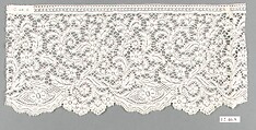Lace Sample, Bert Edson American, Cotton (?) lace, American