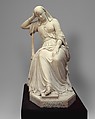Cleopatra, William Wetmore Story (American, Boston, Massachusetts 1819–1895 Vallombrosa), Marble, American