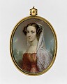 Portrait of a Lady, Henry Inman American, Watercolor on ivory, American