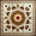 Star of Bethlehem Quilt, Cotton, American