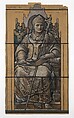 Cartoon for window, Saint Anselm, St. John's Chapel Episcopal Divinity School, Cambridge, Massachusetts, Louis C. Tiffany (American, New York 1848–1933 New York), Watercolor, gouache, ink, and graphite on wove paper, American