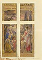 Design for  window, Mr. J.C. Williams, All Saints' Chapel, Atlanta, Georgia, Louis C. Tiffany (American, New York 1848–1933 New York), Watercolor, ink, graphite, and white gouache, American