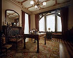Gothic Library, Frederick Clarke Withers (American (born England), Shepton Mallet, Somersetshire 1828–1901 Yonkers, New York), Walnut, oak, pine, American