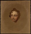 Washington Allston, Gilbert Stuart American, Oil on canvas, American