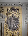 Woodwork and Wallpaper from the Great Hall of Van Rensselaer Manor House, Wood, paper, and paint, American