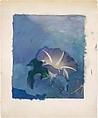 Nocturne, John La Farge (American, New York 1835–1910 Providence, Rhode Island), Watercolor, gouache, and charcoal on off-white wove paper adhered to wove paper, American