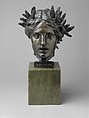 Head of Victory, Augustus Saint-Gaudens (American, Dublin 1848–1907 Cornish, New Hampshire), Bronze, American