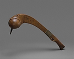 Ball-headed Club, Wood, metal, Western Great Lakes