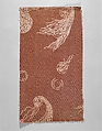 Nets-and-bubbles textile, Associated Artists (1883–1907), Woven silk and cotton, printed, American