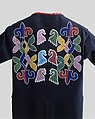 Faw Faw Coat, Wool, cotton, glass, silk, Oto-Missouria