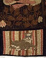 Embroidered Carpet, Zeruah H. Guernsey Caswell (1805–ca. 1895), Wool, embroidered in chain-stitch, American