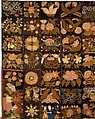 Embroidered Carpet, Zeruah H. Guernsey Caswell (1805–ca. 1895), Wool, embroidered in chain-stitch, American