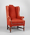 Easy chair, Soft maple, oak, black tupelo, American