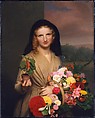 The Flower Girl, Charles Cromwell Ingham (American (born Ireland), Dublin 1786–1863 New York), Oil on canvas, American
