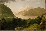 Hudson River Scene, John Frederick Kensett American, Oil on canvas, American