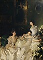 The Wyndham Sisters: Lady Elcho, Mrs. Adeane, and Mrs. Tennant, John Singer Sargent (American, Florence 1856–1925 London), Oil on canvas, American
