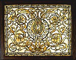 Window, Louis C. Tiffany American, Leaded glass, American