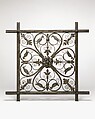 Grille [Prototype for Ceiling Grille for Pierpont Morgan Library Annex], Samuel Yellin  American, born Russian Empire [now Ukraine], Wrought iron, American