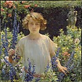 Betty Gallowhur (Betty Newell), Charles Courtney Curran  American, Oil on canvas, American