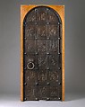 Door and key in original door frame, Samuel Yellin (American, born Russian Empire [now Ukraine], Mohyliv Podilskyi (Mogilev Podolsky) 1884–1940 New York City), Wrought iron and wood, American