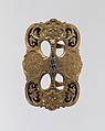 Belt Buckle, Manufactured by California Jewelry Co., Gold and champlevé enamel